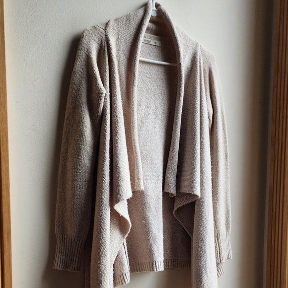 Old Navy Cream Angled Open Cardigan Size XS - Picture 6 of 16